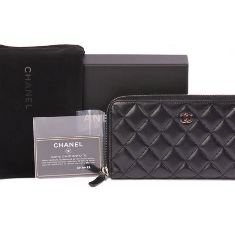 etsy chanel wallet|Chanel zipped wallet.